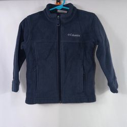 Columbia Boys Steens Mountain Fleece Jacket 3T Navy