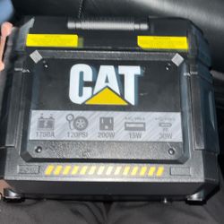 Cat Power Station With Ac Plugs And Air Compressor 