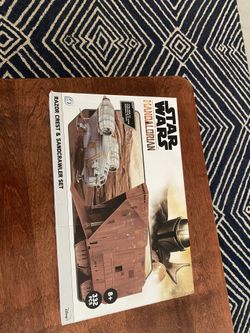 Star Wars Mandalorian Razor Crest and Sandcrawler 3d Puzzle