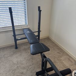 Bench Press w/ Rack and Leg Machine