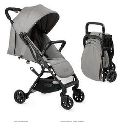 Lightweight Travel Stroller for Baby & Toddlers - Easy Fold & Compact Stroller with Canopy, Storage