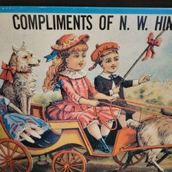 Metal Embossed Domestic Sewing Machine Co. 