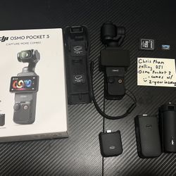 DJI Osmo Pocket 3 - Capture More Combo - Barely Used