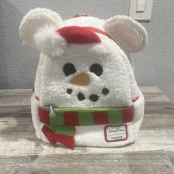 Mickey Mouse Snowman Backpack