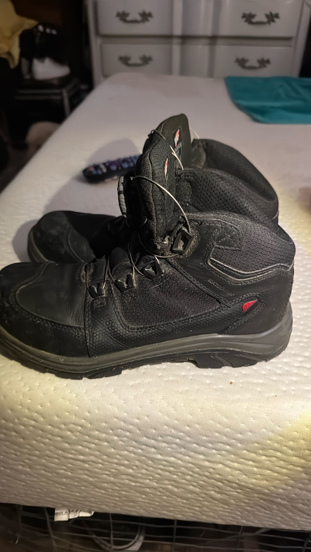 Redwing Steel Toe Boots Size 9.5 Men’s Run Big In Sizes