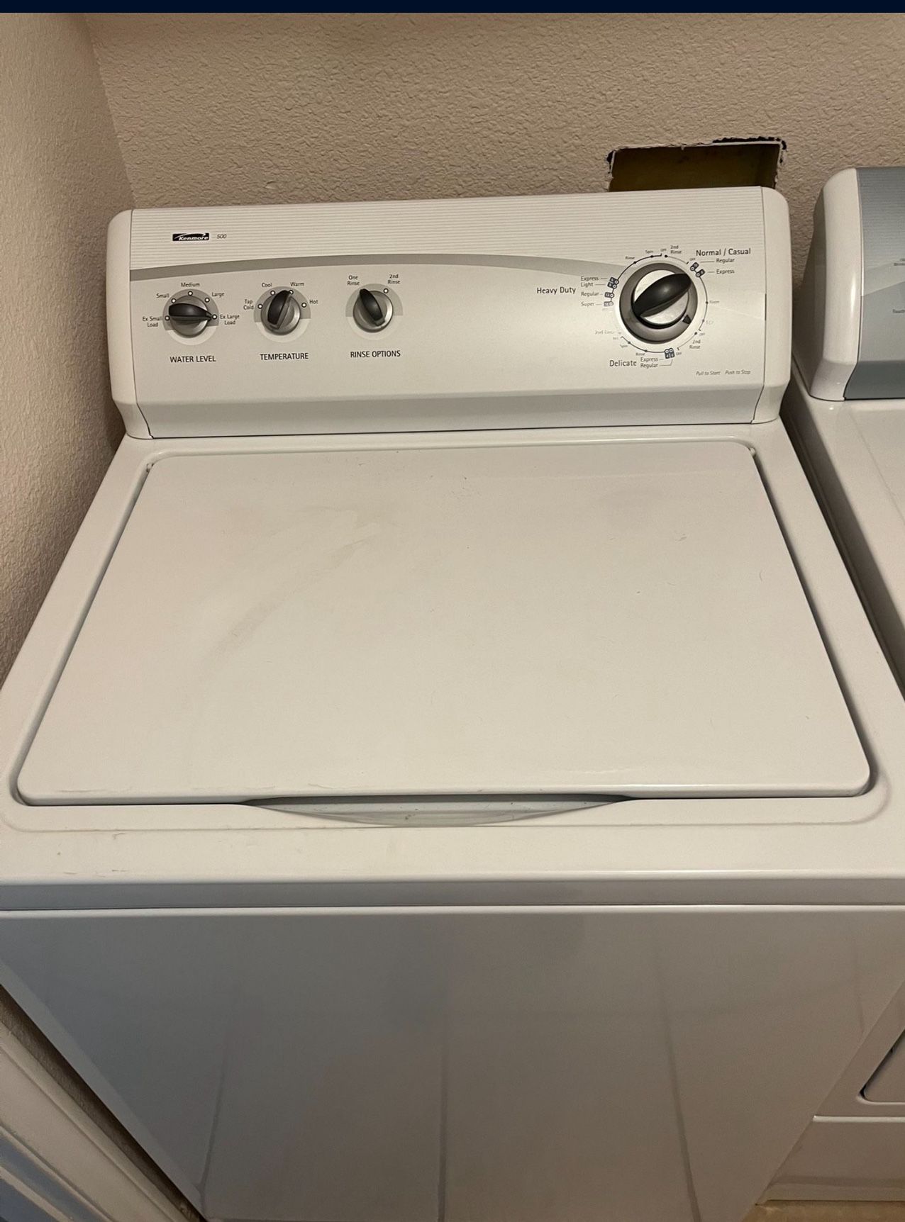 Kenmore 500 Series Washer