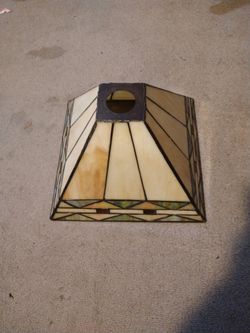 Glass lamp shade