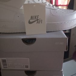 Brand New White Forces Sizes 7.5,8.5,13 Available 