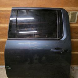 2020-2025 CHEVROLET SILVERADO AND GMC SIERRA  2(contact info removed) REAR DOOR DRIVER SIDE GOOD CONDITION