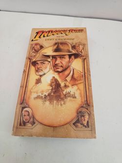 🎬 Vintage 1989 Indiana Jones & The Last Crusade VHS