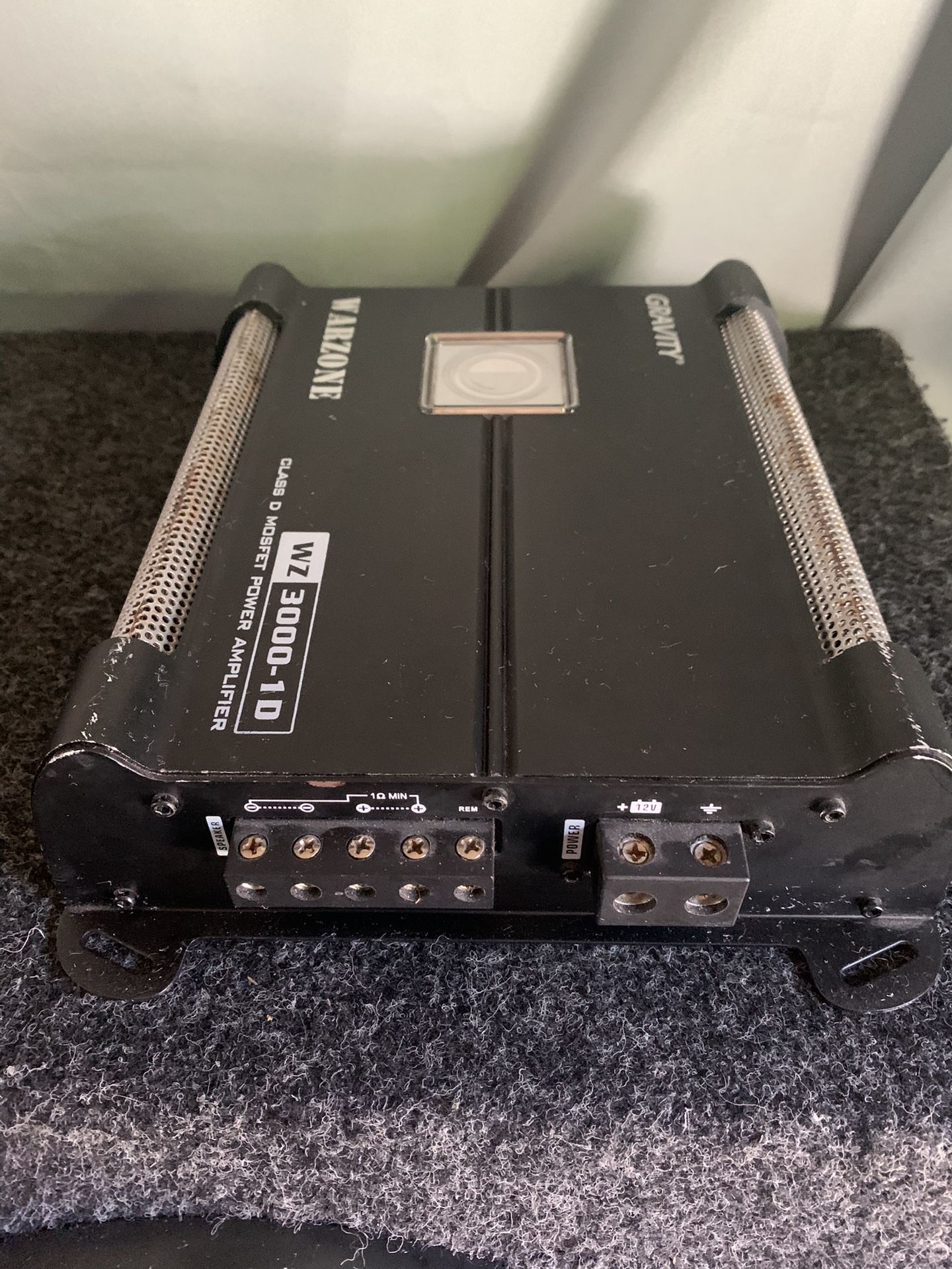 Gravity Warzone 3000w Mono Amplifier