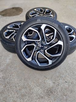 RIMS WHEELS, 245/45/19  CHEVY TRAILBLAZER, CHEVY TRAX, CHEVY  Equinox BOLT PATTERN 5X115 NEW RIMS NEW TIRES