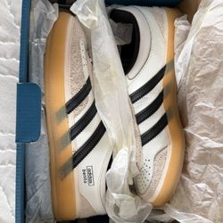 Bad Bunny X Adidas Collab Samba in White, Black & Gum