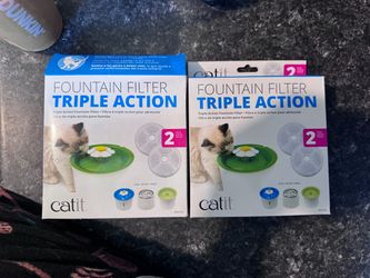 3 catit water filters