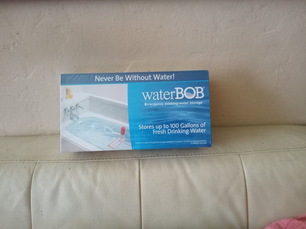 WaterBOB Emergency Drinking Water Storage