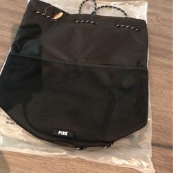Brand New Victoria’s Secret PINK Drawstring Backpack 