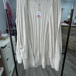 Beige Cardigan 