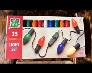 Vintage 90s C9 Christmas Lights