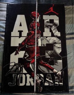 Custom Jordan soft rug