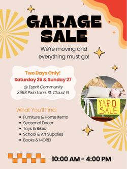 Garage / Yard Sale