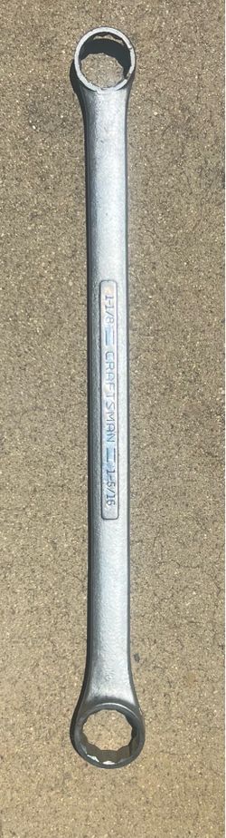 Craftsman Double Box End Wrench 1 1/8 - 1 5/16