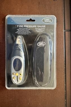 New OEM Land Rover Tire Pressure Gauge And Case