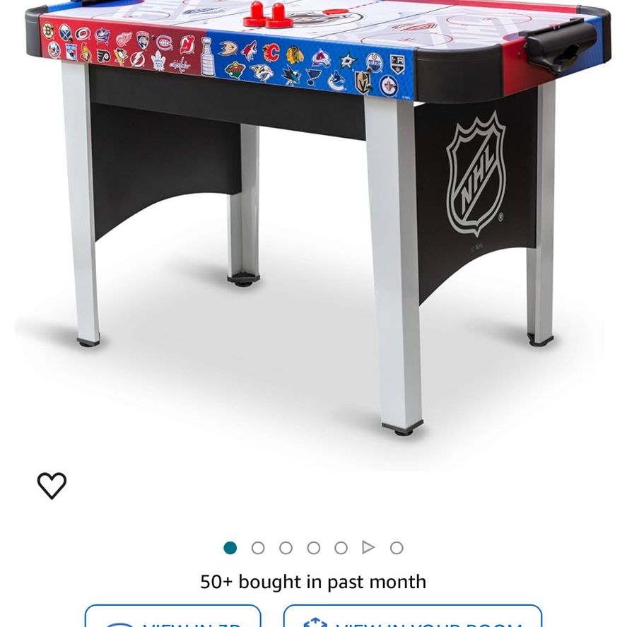 48" Mid-Size NHL Rush Indoor Hover Hockey Game Table;