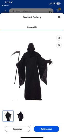  Faceless Horror Robe Adult Costume