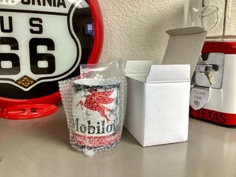 Mobil oil coffee mug 15 oz ceramic