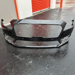 LINCONL CONTINENTAL LUXURY FRONT BUMPER WITH SENSORS HOLE 2017-2020-3017-2020-ORIGINAL 