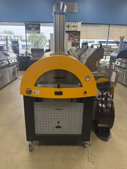 27” Alpha Brio Pizza Oven On Cart LP Gas 