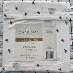 6 Pc Sheet Set Cal king 