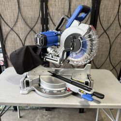 Kobalt Compact 10-in 15-Amp Dual Bevel Sliding Compound Corded Miter Saw