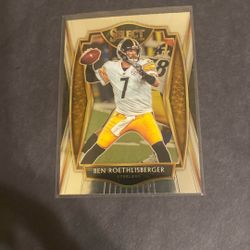 Ben Roethlisberger 2029 Select Premier Level #107