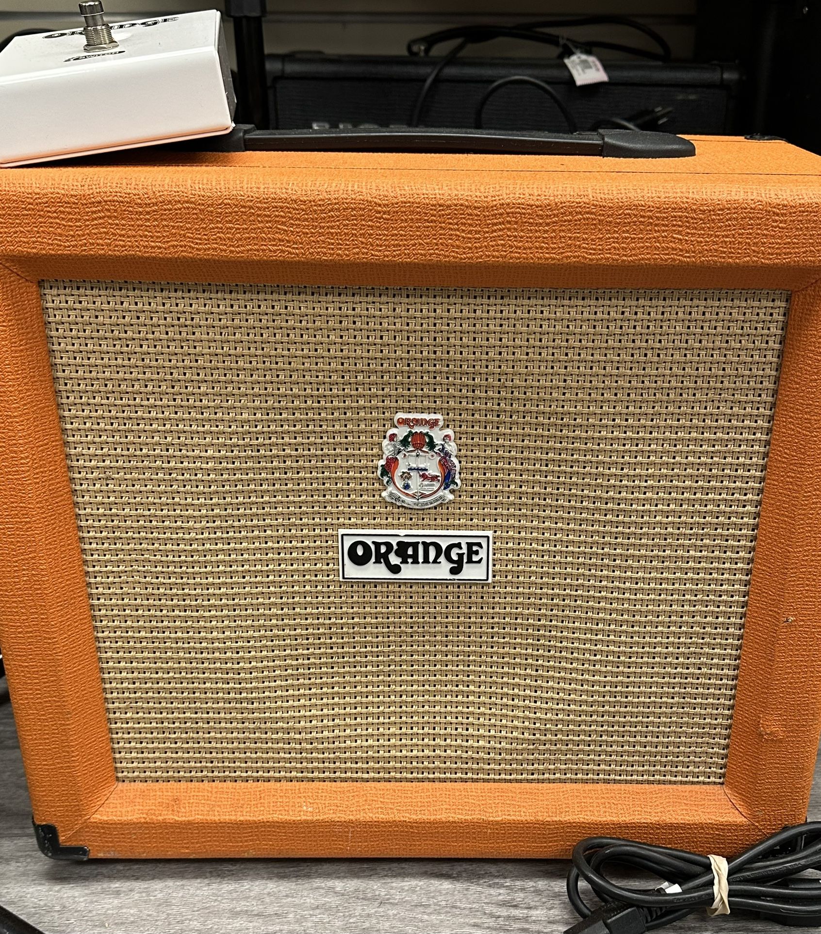 ORANGE CRUSH 35RT AMP W/FOOTSWITCH