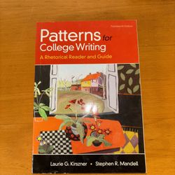 Patterns Of College Writing 