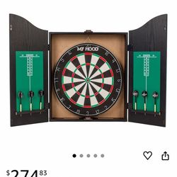 Black hang shelf dart board (UTC area)