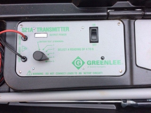 Greenlee 521A Wire and Valve Locator
