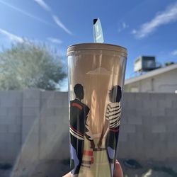 Starbucks + Lou| Limited Black History 2024| Seattle Artist Damon Brown Art|Venti Cup 24oz