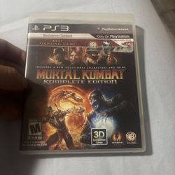 Mortal Kombat Komplete Edition PS3 