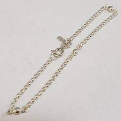 Silver Bracelet Length 7 In Weight 3.1 G