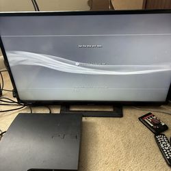 Ps3 slim console all wires no controller