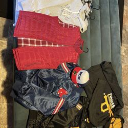 Men’s sweater and jacket bundle