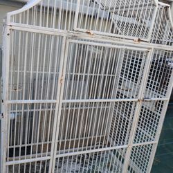Large White Bird Cage 