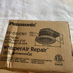 Panasonic WhisperAir Repair - Filterless Spot Air Purification Device with nanoeX Technology - Purifies Air and Eliminates Odors ***