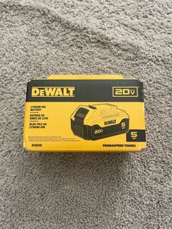 Dewalt 20v battery