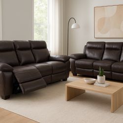 natuzzi leather Power  Recliners 