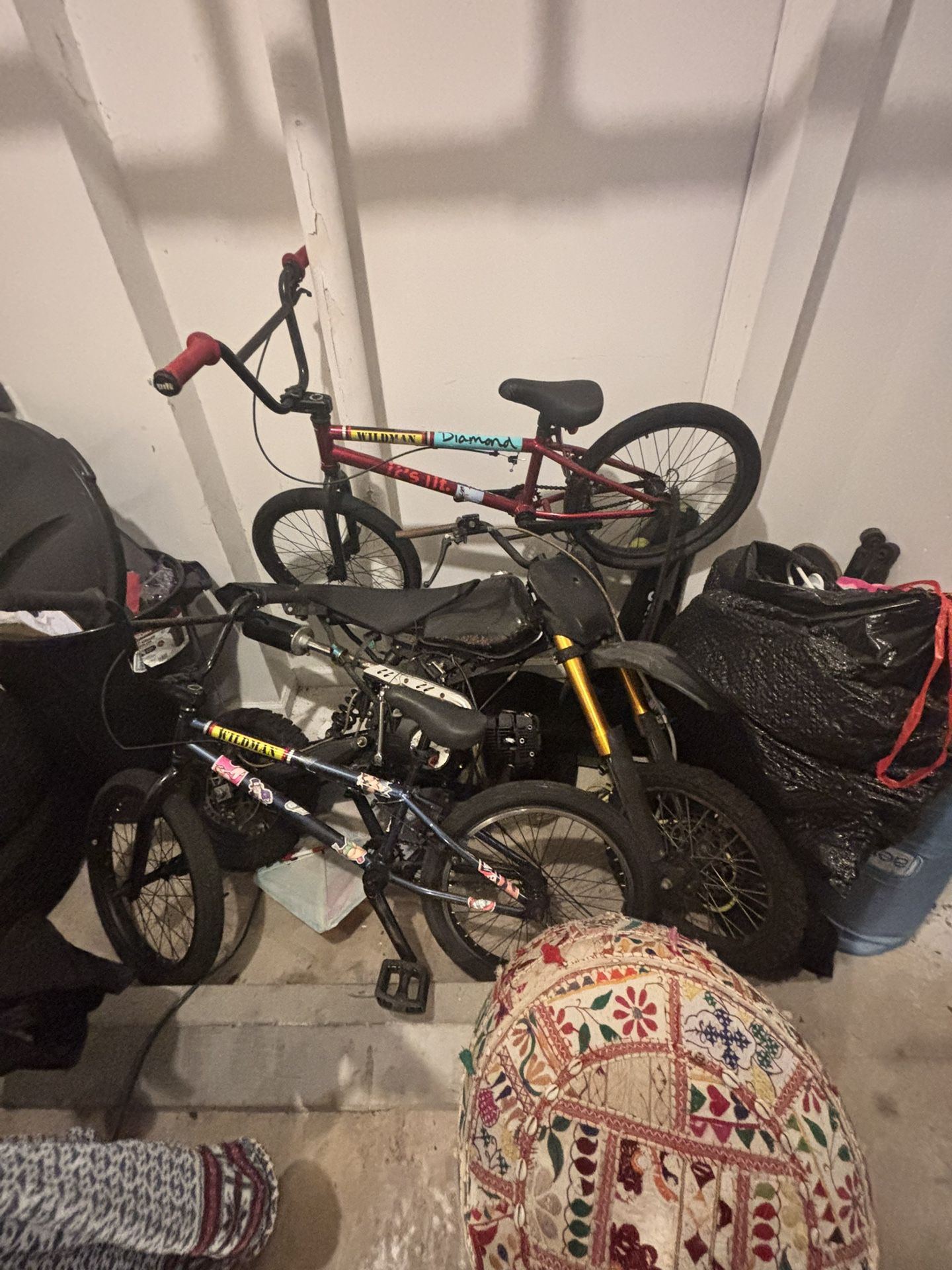 2 Se bikes And Pit Bike