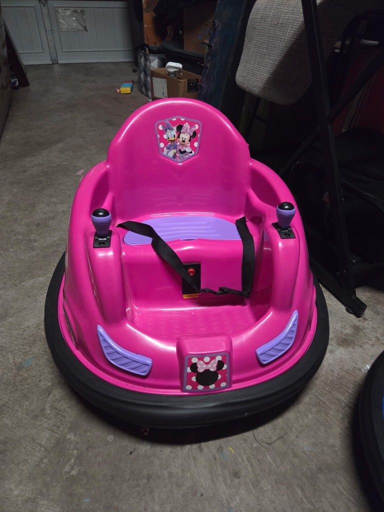 Electric Minnie Mouse Bumper Car