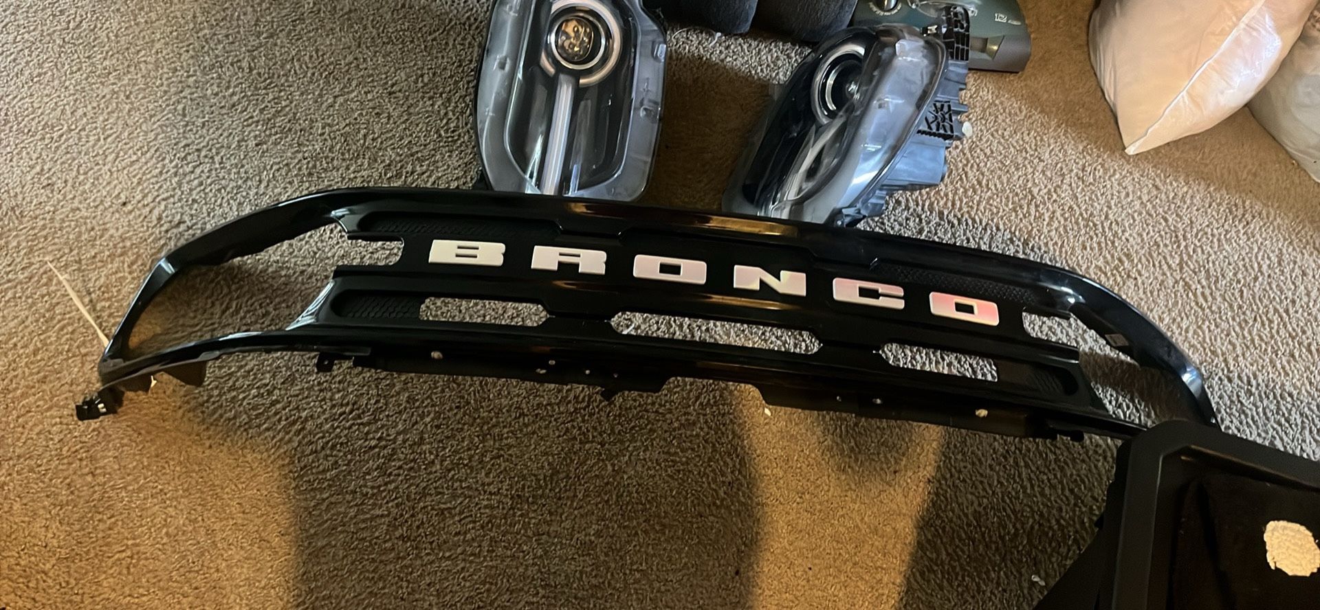 2021 Bronco Headlights And Grill